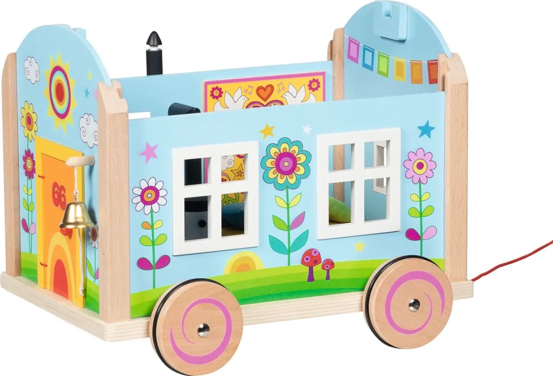 Goki Caravan Spirit Poppenhuis - Multicolor