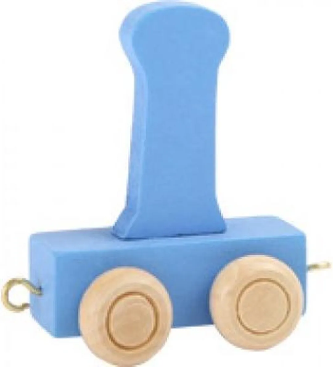 Small Foot Houten Lettertrein Blauw