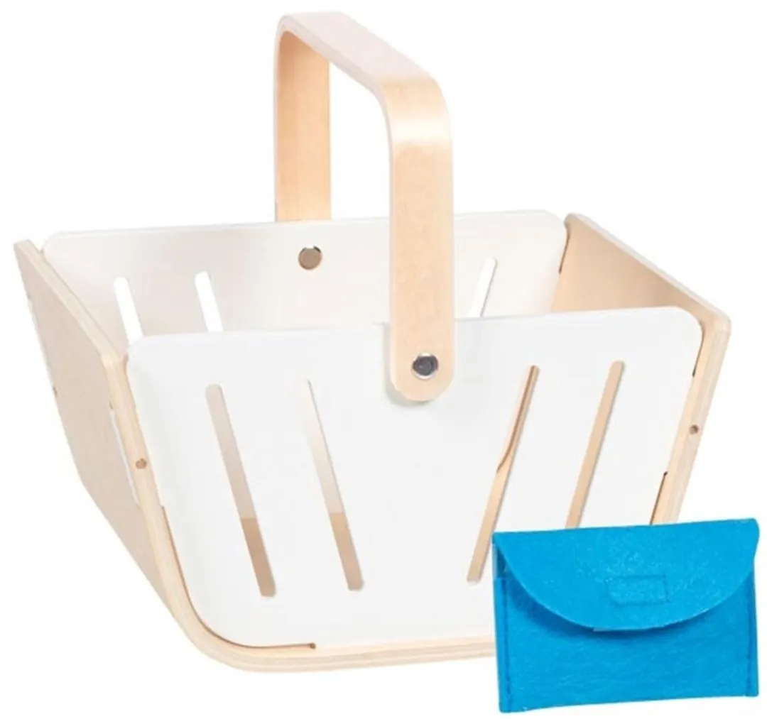 Goki Houten Winkelmandje MiniShopper
