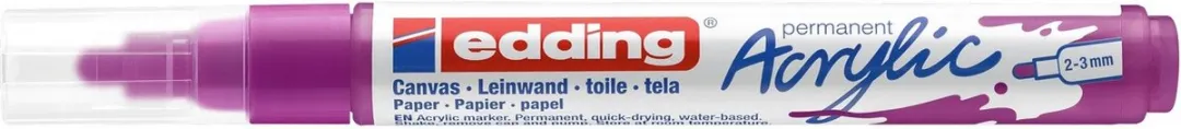 edding Acrylic Marker Medium Bessenrood