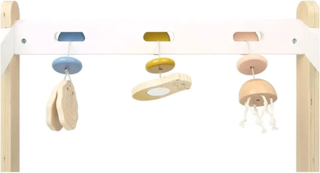 Small Foot Houten Babygym Zeekust - 3 Speelelementen - Multicolor