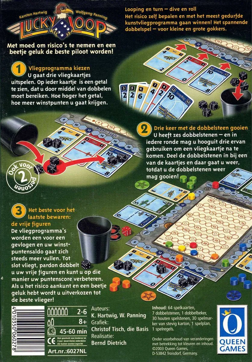 Queen Games Lucky Loop - Bordspel - 2-6 Spelers