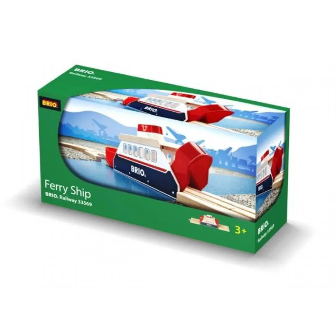 BRIO Veerboot 33569 - Rood