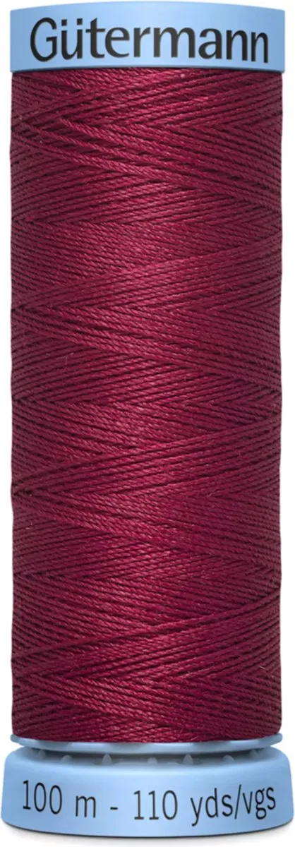 Gutermann Zijde Garen 100m - Zwart/Grijs/Wit