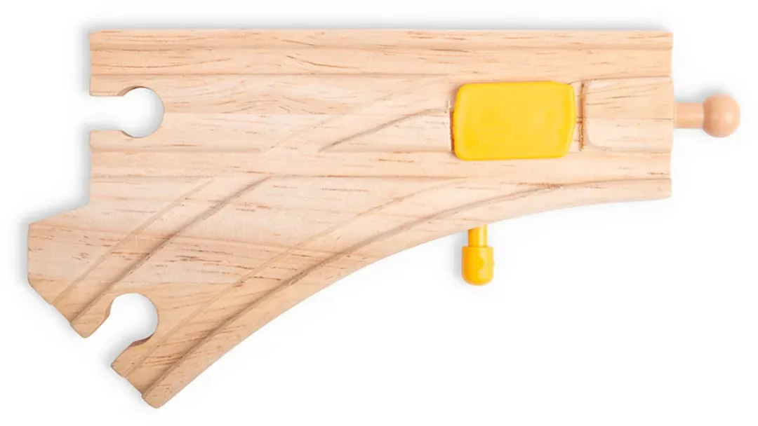 BIGJIGS Rail Houten Trein Wissels BJT219 - 2 Stuks