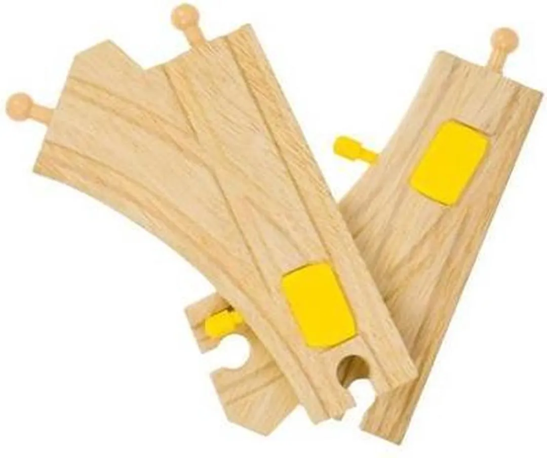 BIGJIGS Rail Houten Trein Wissels BJT219