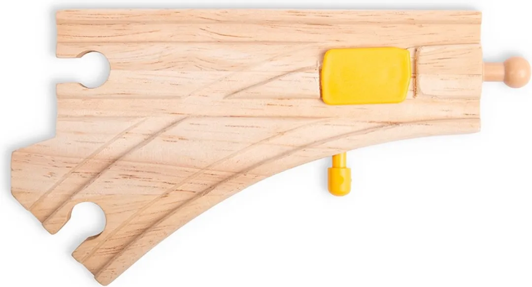 BIGJIGS Rail Houten Trein Wissels BJT219 - 2 Stuks