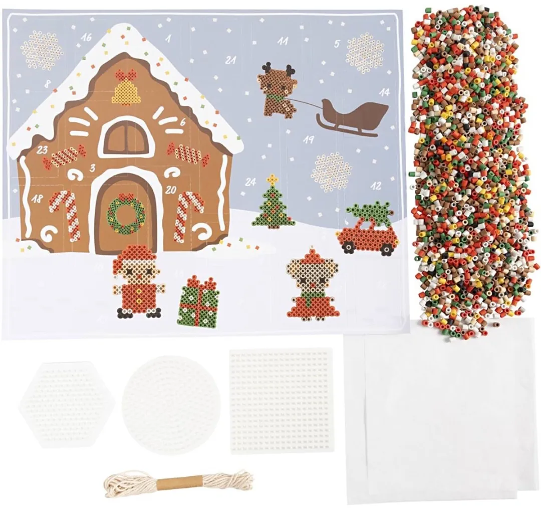Creativ Company NABBI BioBeads Adventkalender - Multicolor