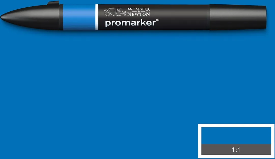 Winsor & Newton Promarker B555 Alcoholmarker - Blauw