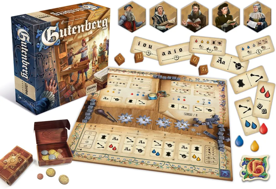 Portal Games Gutenberg Bordspel - 1-4 Spelers