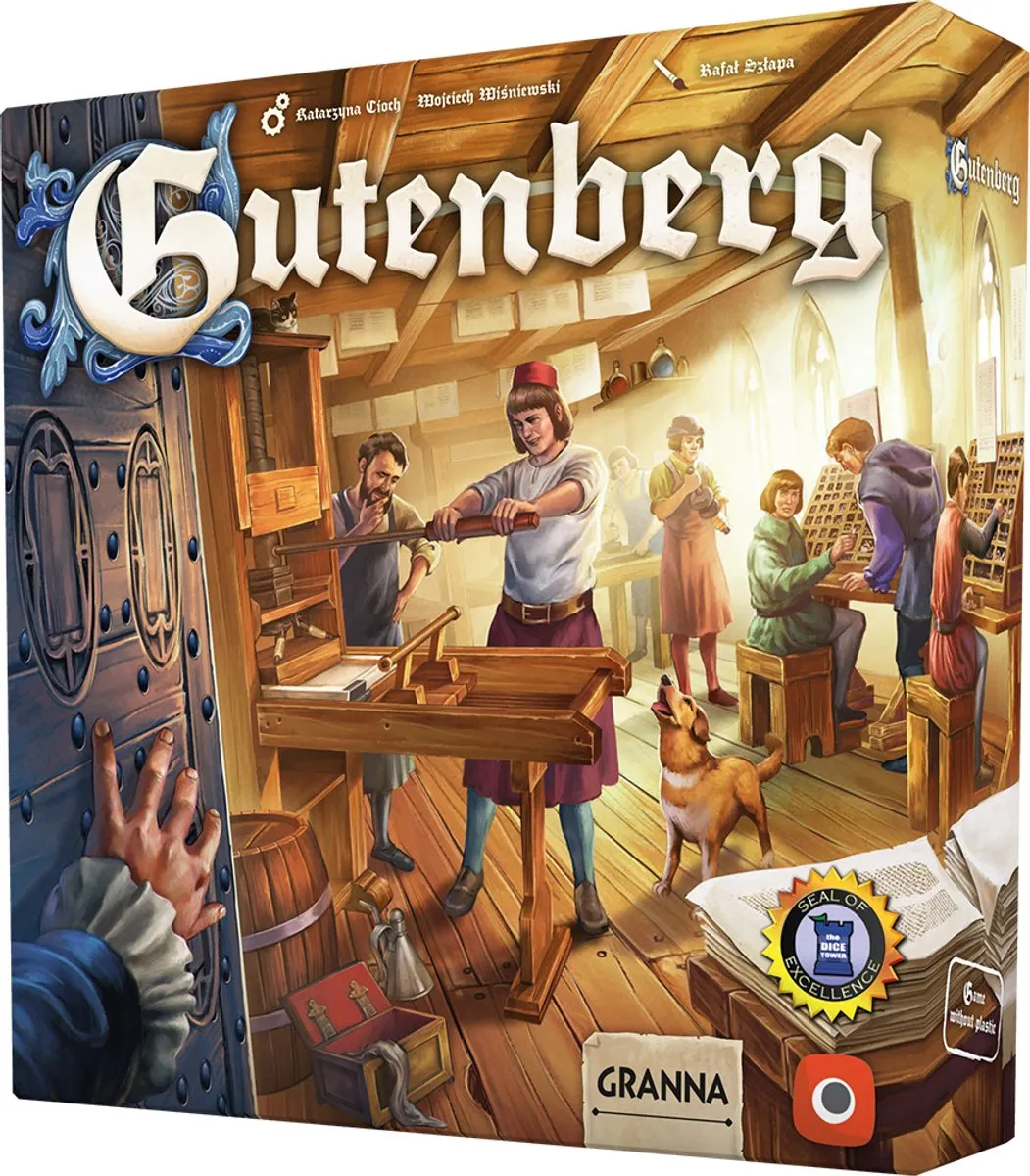 Portal Games Gutenberg Bordspel - 1-4 Spelers