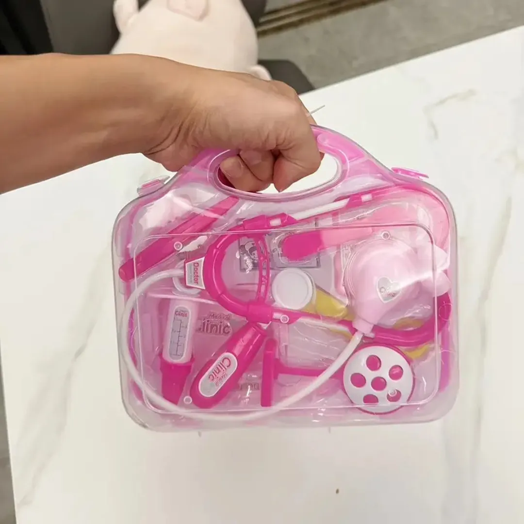 Kids Concept Doktersset Roze - 12-delig