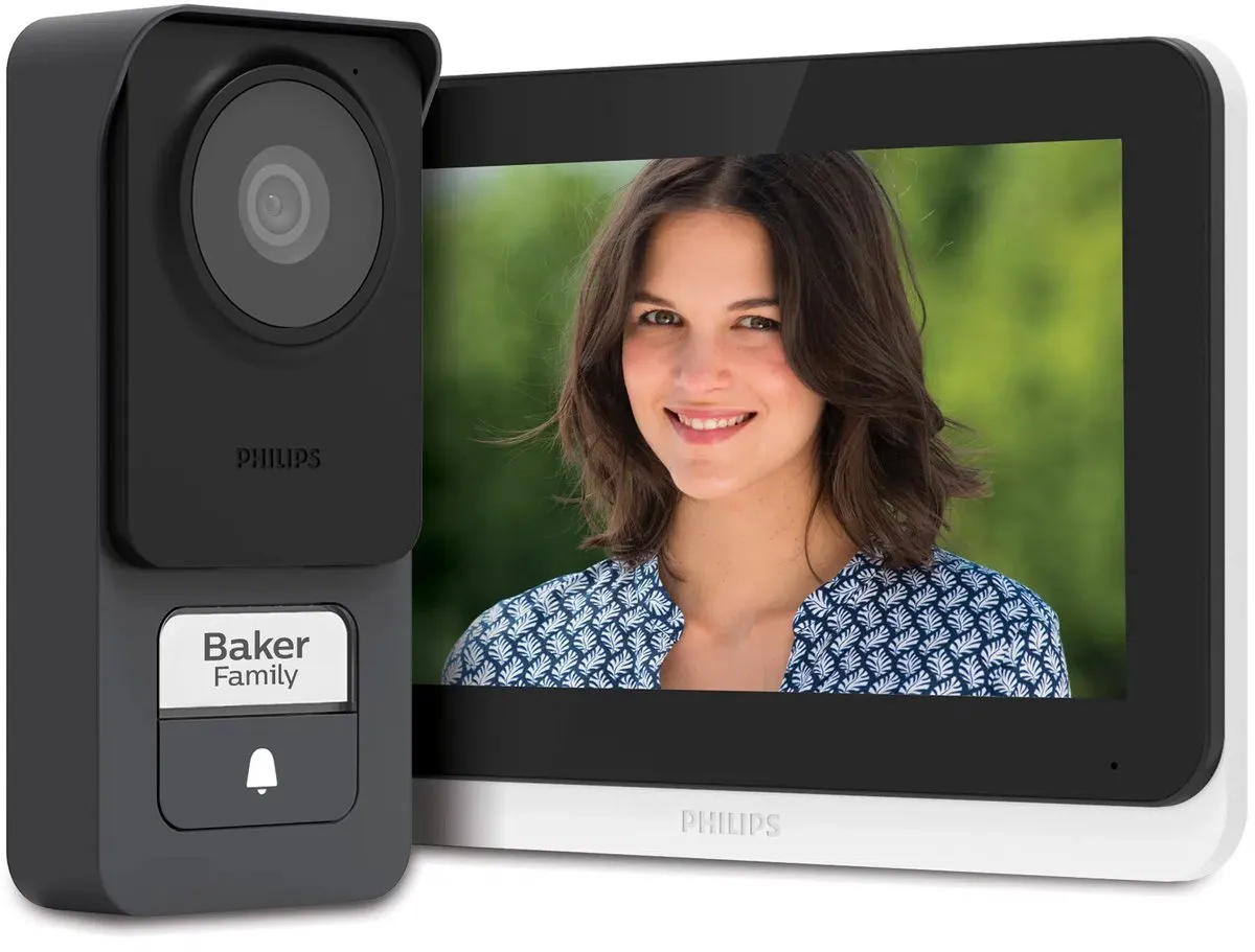Philips WelcomeEye Lite 2 intercom met camera - bedraad - max 120 meter