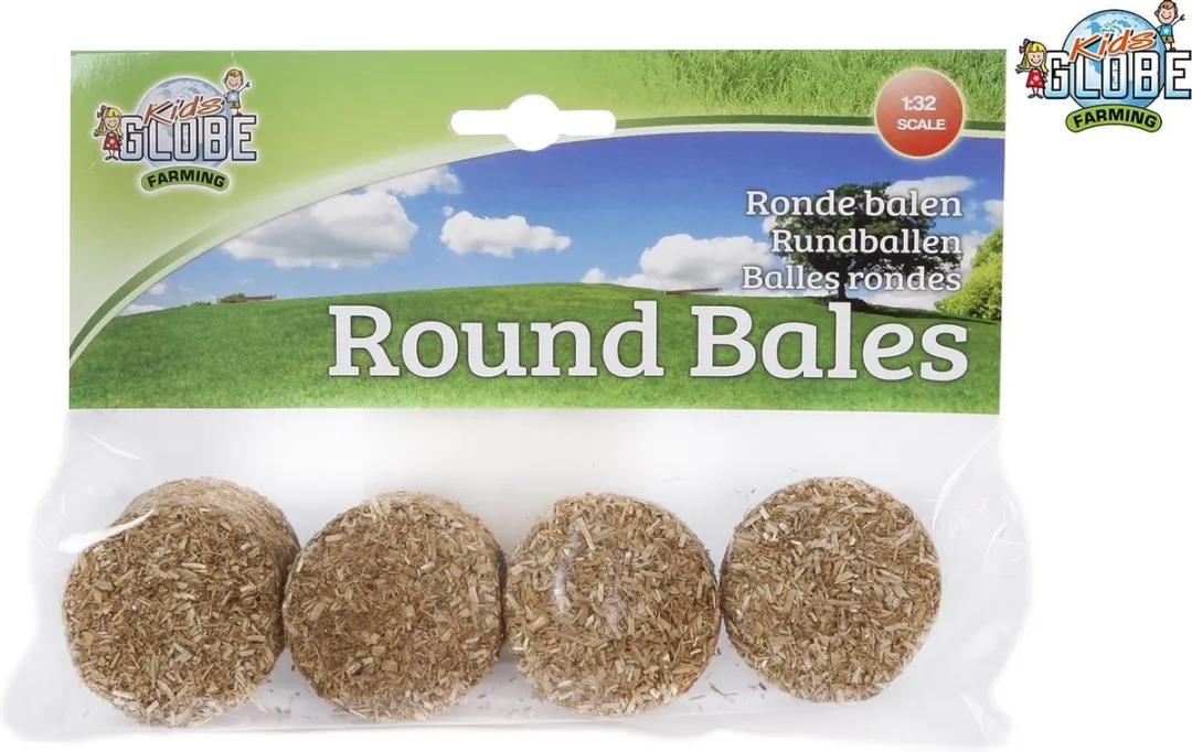 Kids Globe Ronde Balen 1:32 Naturel