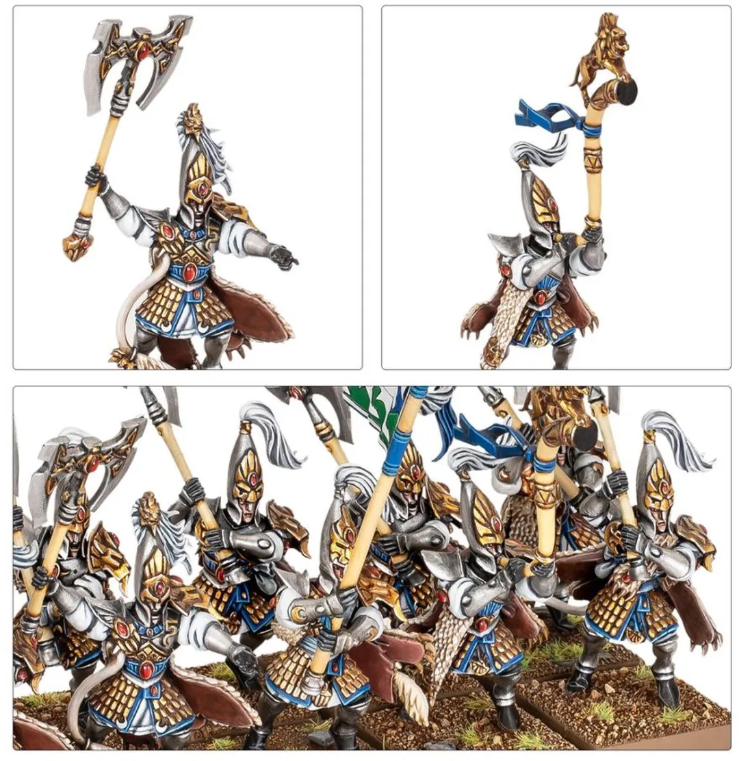 Games Workshop High Elf White Lions of Chrace - 204 Onderdelen