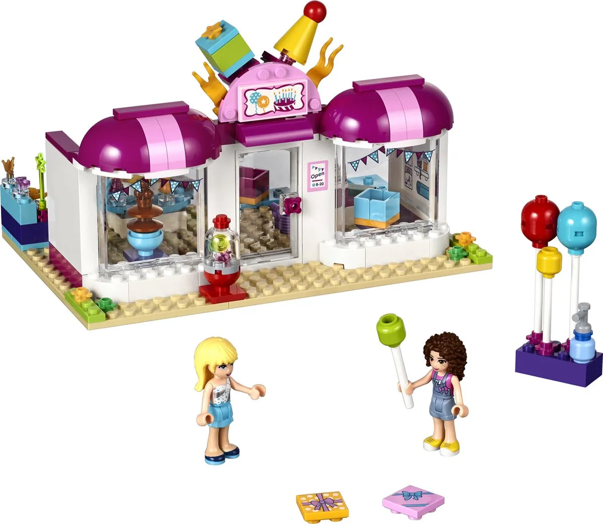 LEGO Friends Heartlake Feestwinkel 41132 - 176 Stukken - 2 Minifiguren