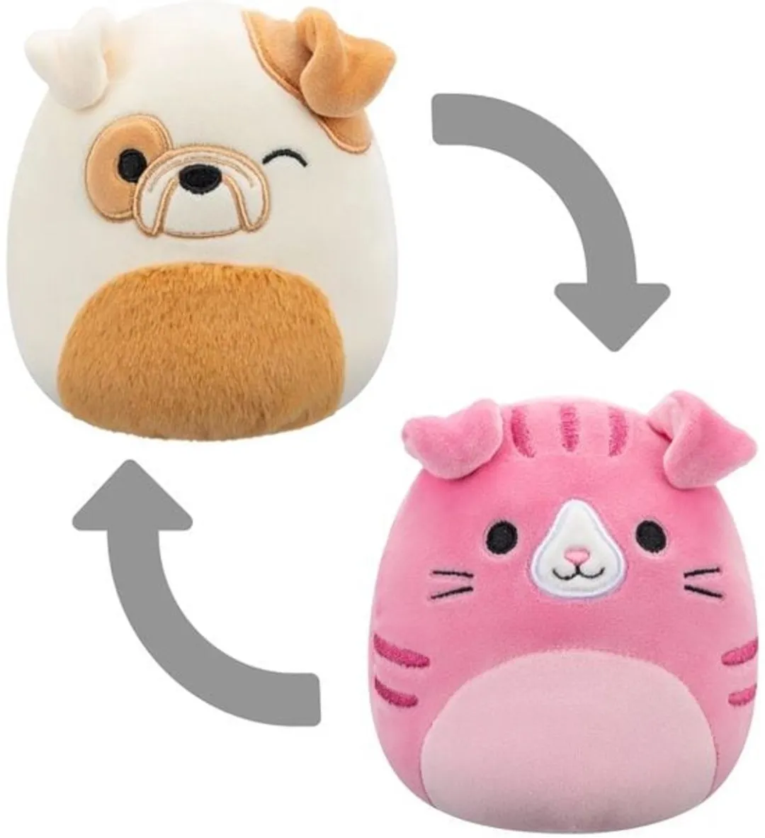 Squishmallows Flipmallows Knuffel 11cm - Multicolor