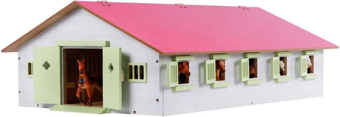 Kids GLOBE Paardenstal 1:32