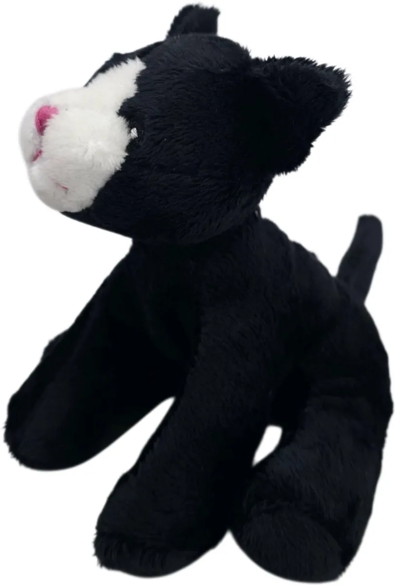 Unitoys Mini Animals Katje - Zwart 12cm