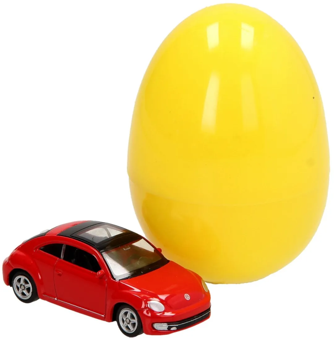 Toi-Toys Welly Auto Verrassingsei - Oranje
