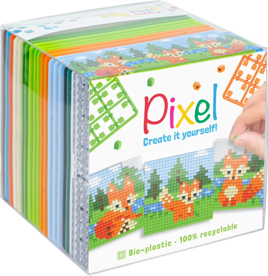 Pixelhobby Kubus Vosjes