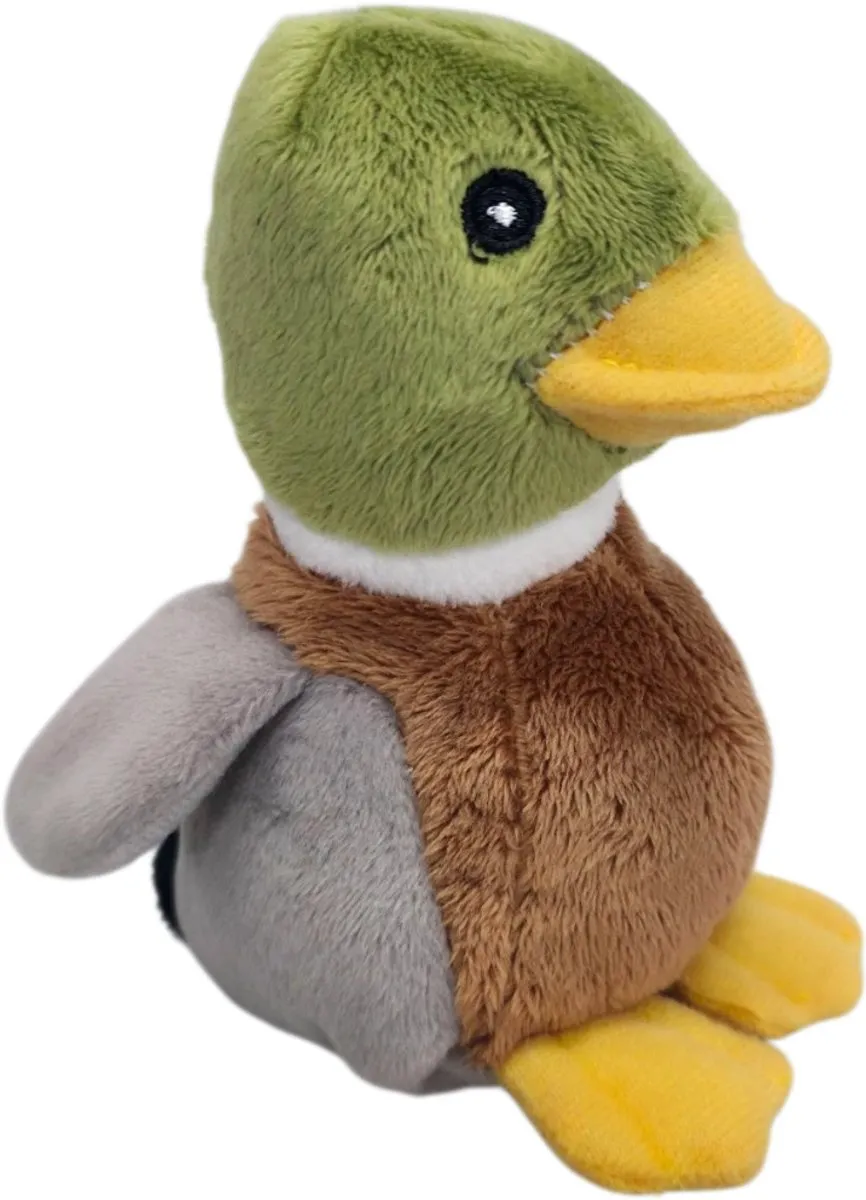 Unitoys Mini Animals Eend Lichtbruin 12cm