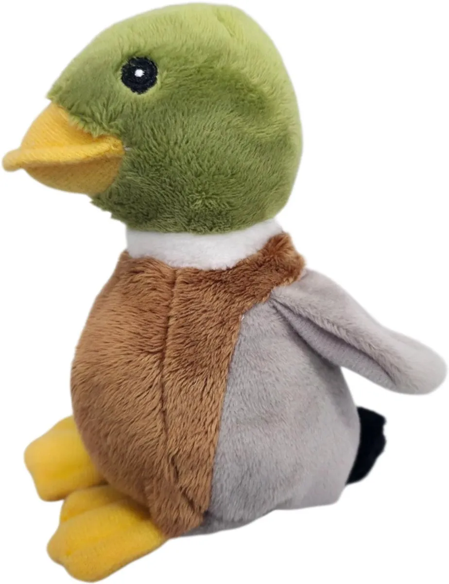 Unitoys Mini Animals Eend Lichtbruin 12cm