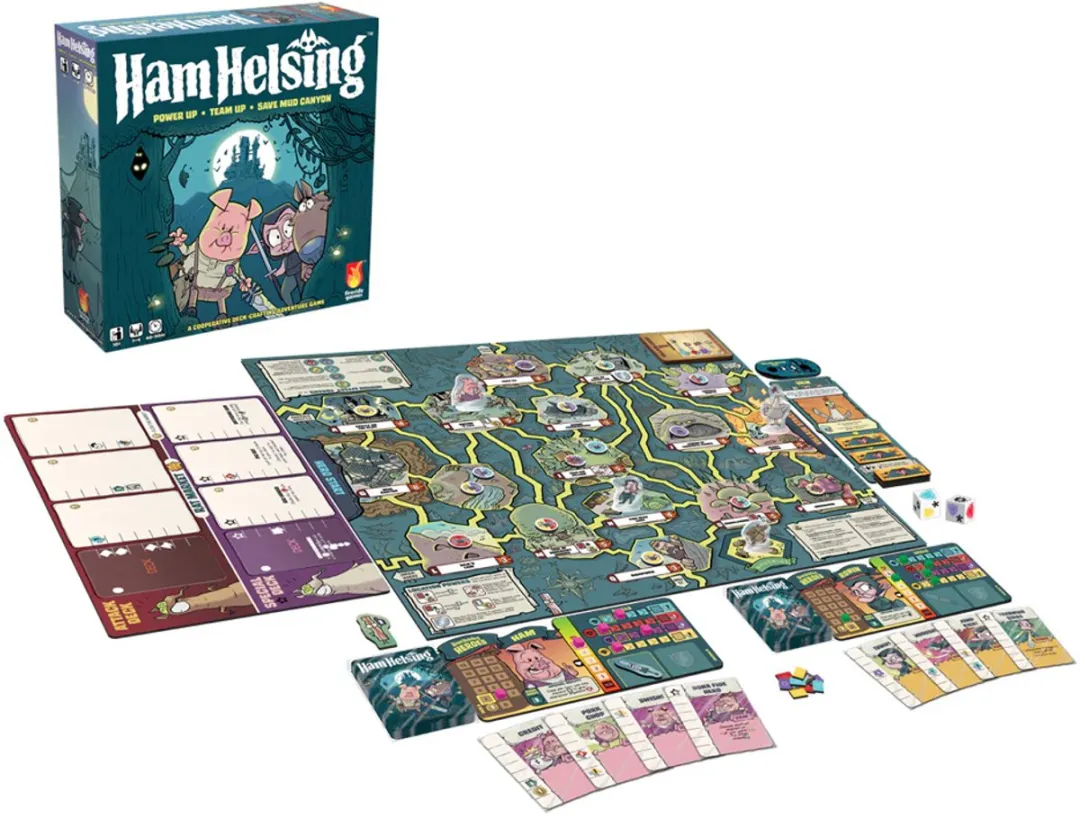 Fireside Games Ham Helsing Kaartspel FSD 1023 - 1-4 Spelers