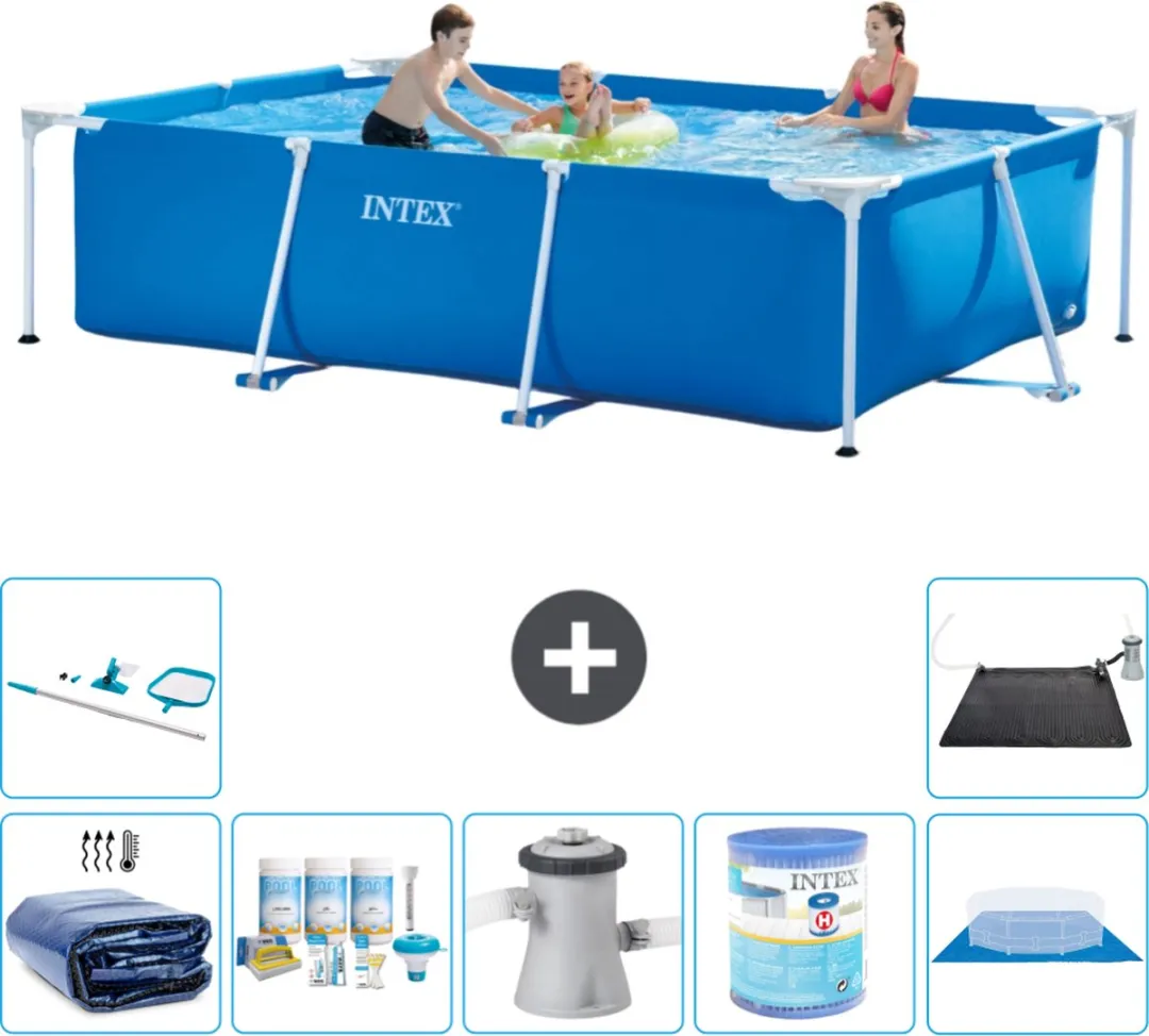 Intex Frame Zwembad 300x200x75cm Blauw - 3834L - MPN 28272NP-Blauw