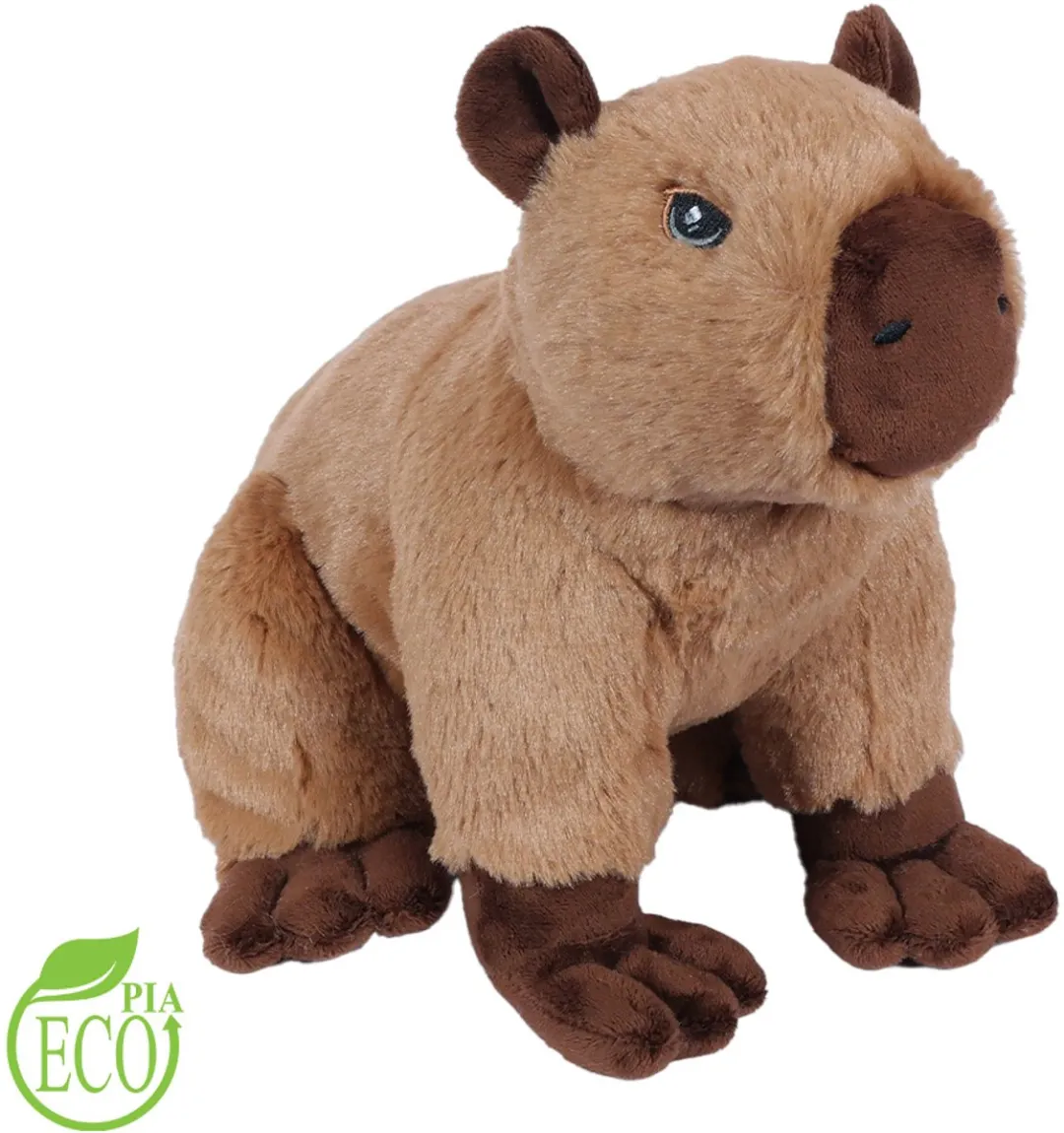 PIA Soft Toys Eco Pluche Capibara Knuffel 25cm