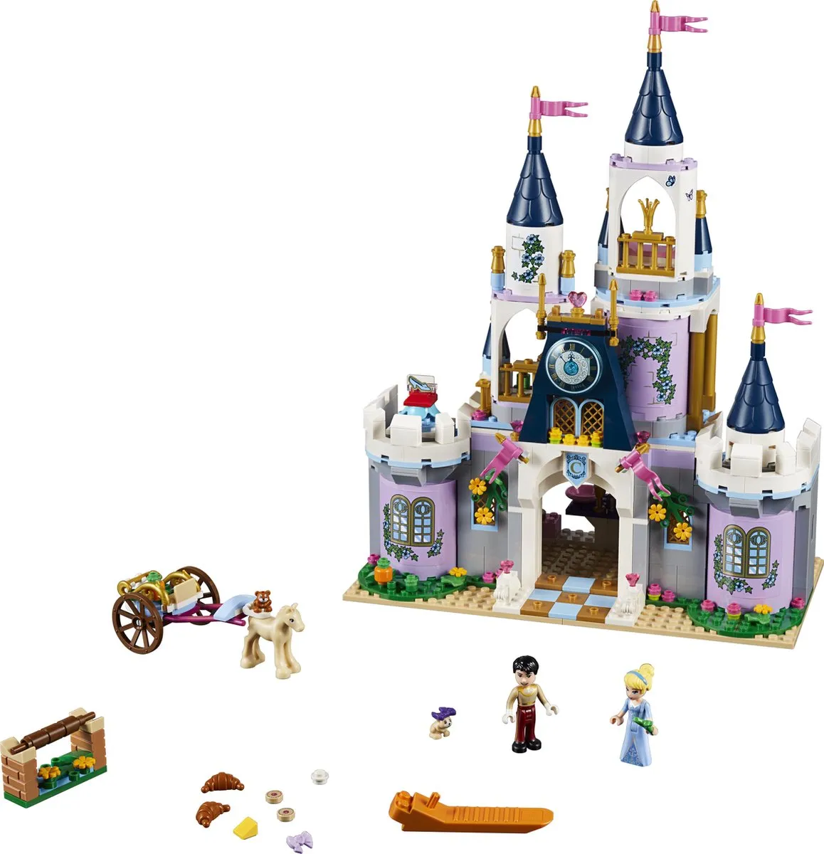 LEGO Disney Princess Assepoester Droomkasteel 41154 - 585 Stukken