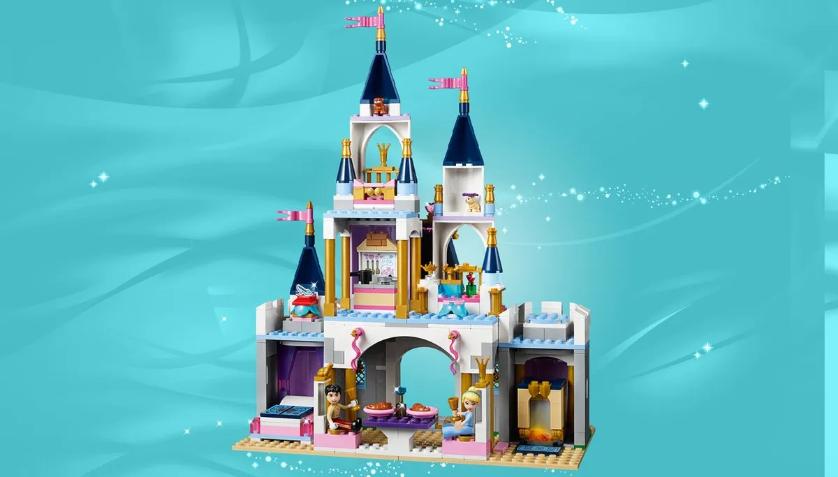 LEGO Disney Princess Assepoester Droomkasteel 41154 - 585 Stukken