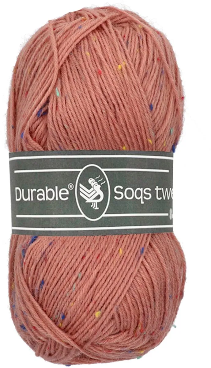 Durable Soqs Tweed Vintage Pink - 225