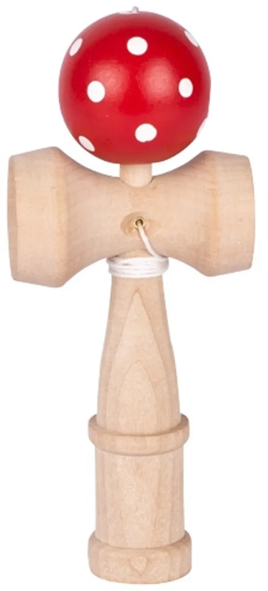 Goki Kendama L17cm - Multicolor - 4+ - afbeelding 6 van 6