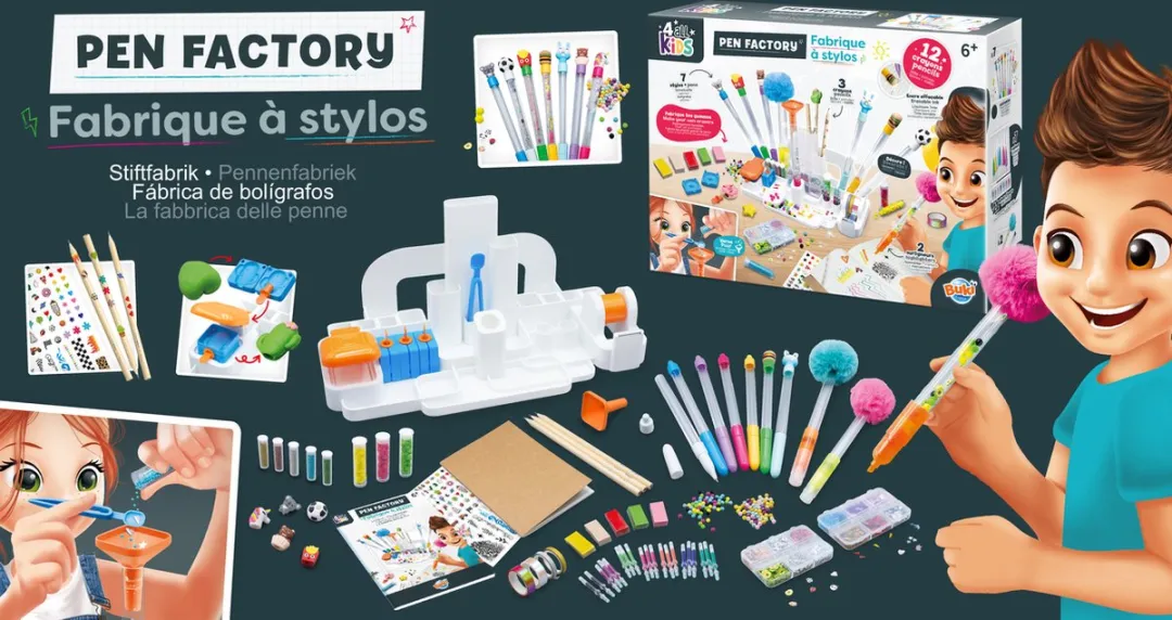 Buki Pen Factory Creatief Speelgoed - Multi