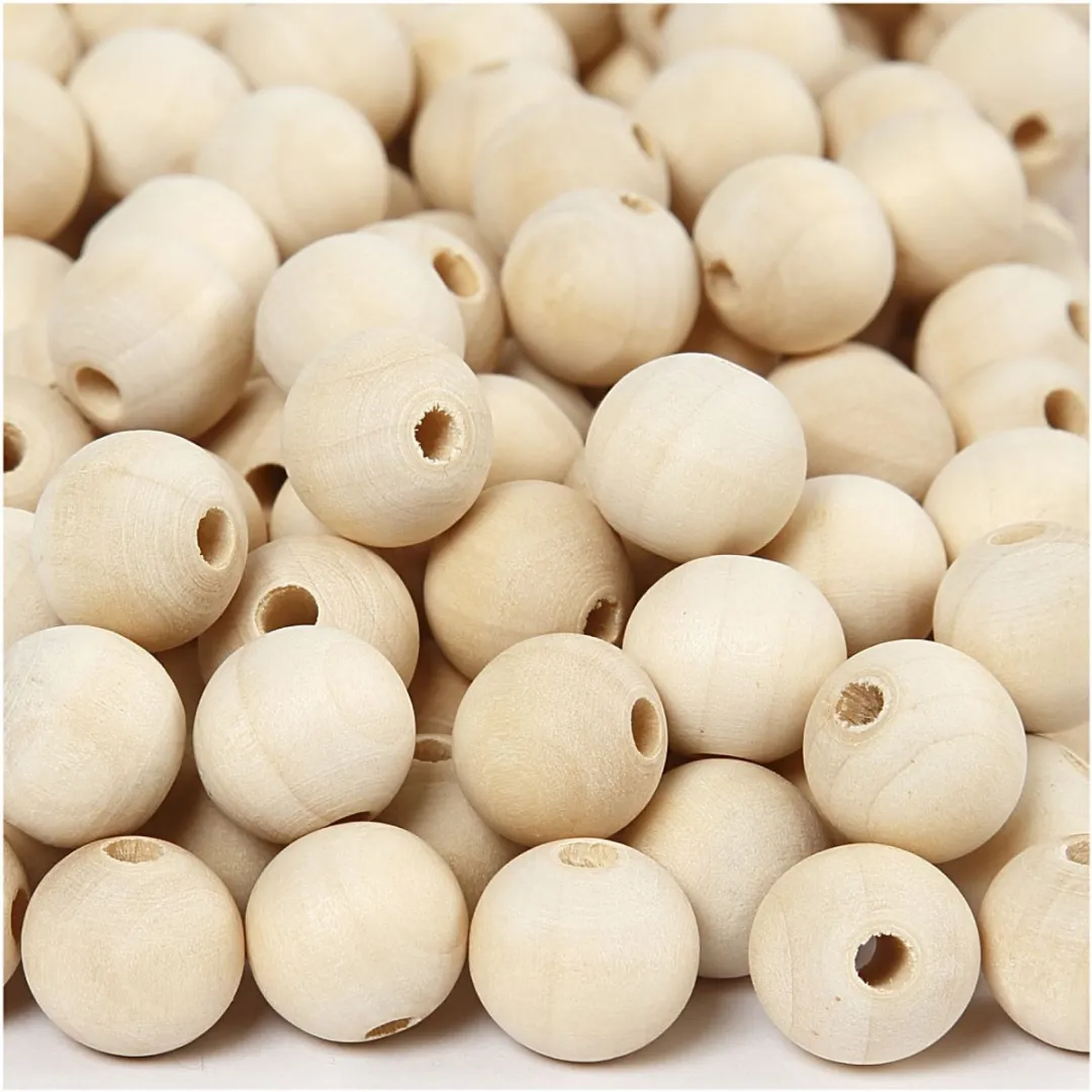 Creativ Company Houten Kralen 15mm - 500 Stuks