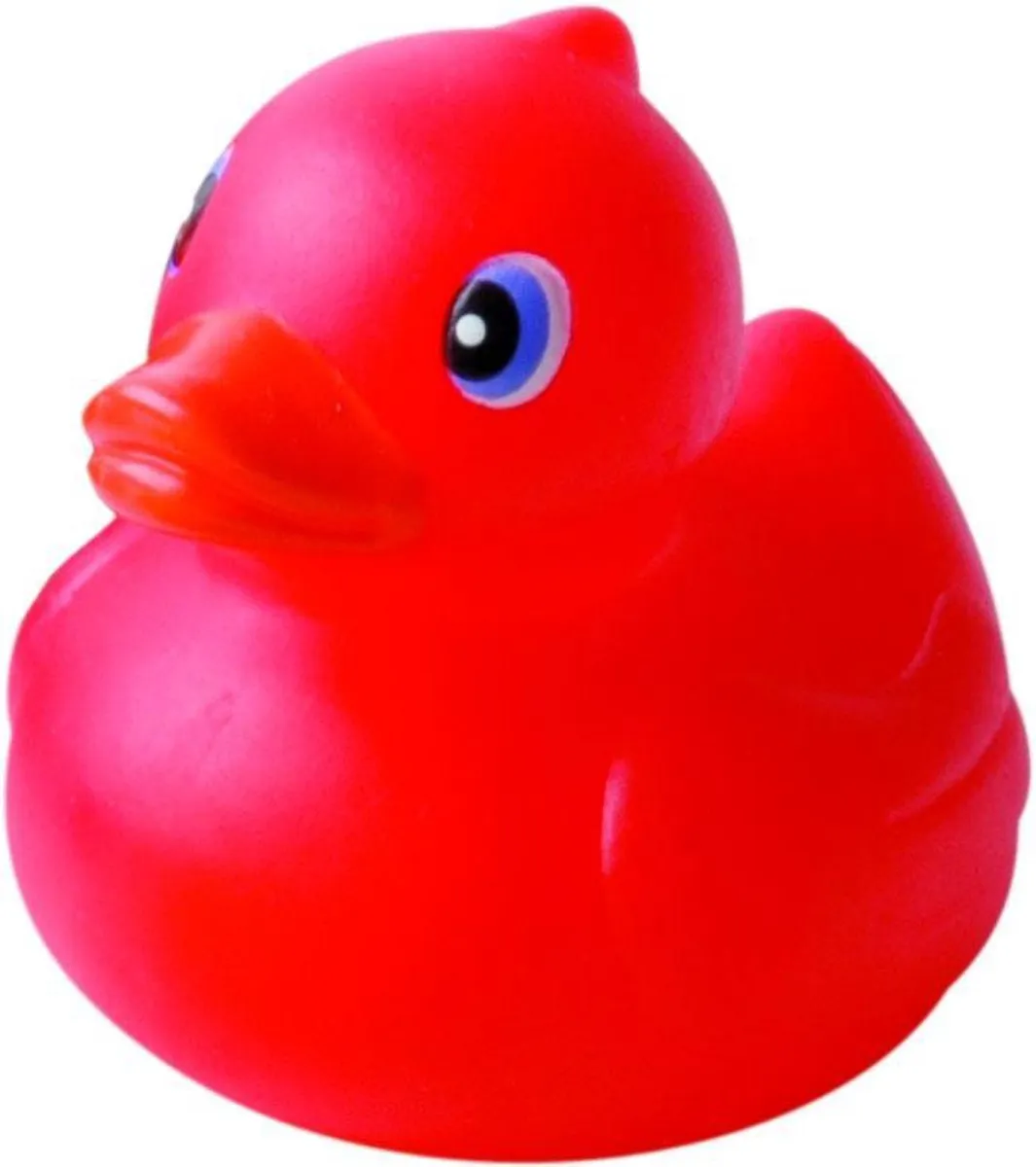 Eddy Toys Vrolijke Badeendjes - 6 Stuks