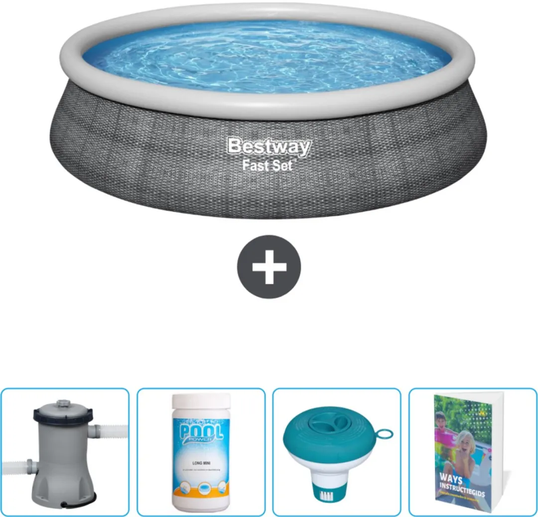 Bestway Fast Set Rond Zwembad 457cm