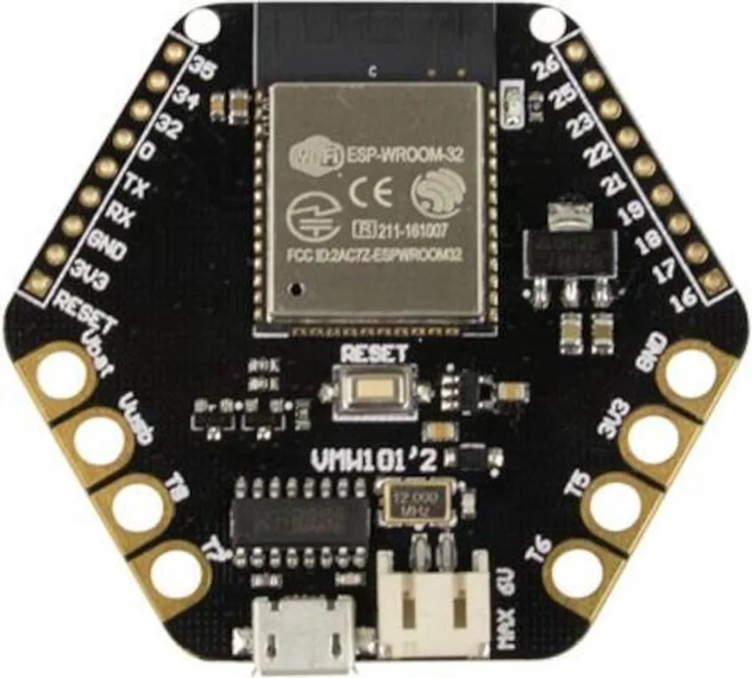 Whadda ESP32 Wearable Ontwikkelbord WMW101