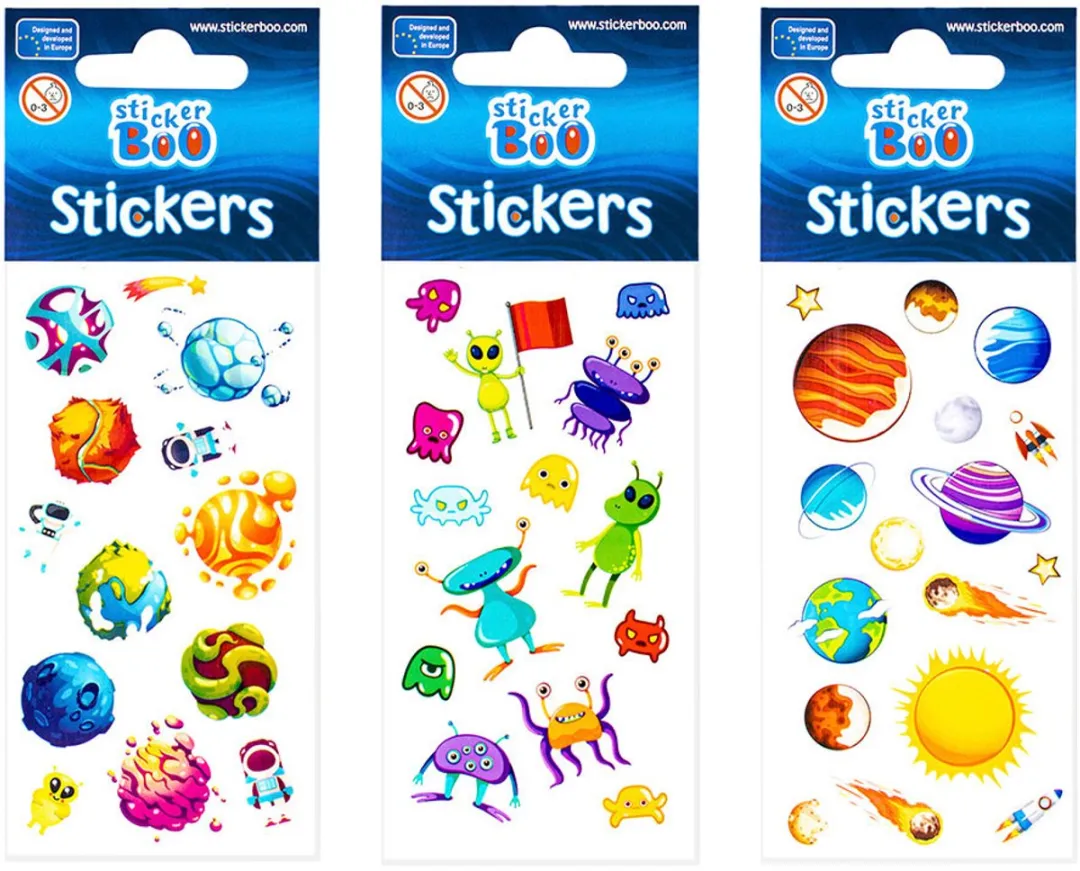 ThimbleToys Stickervel Ruimte