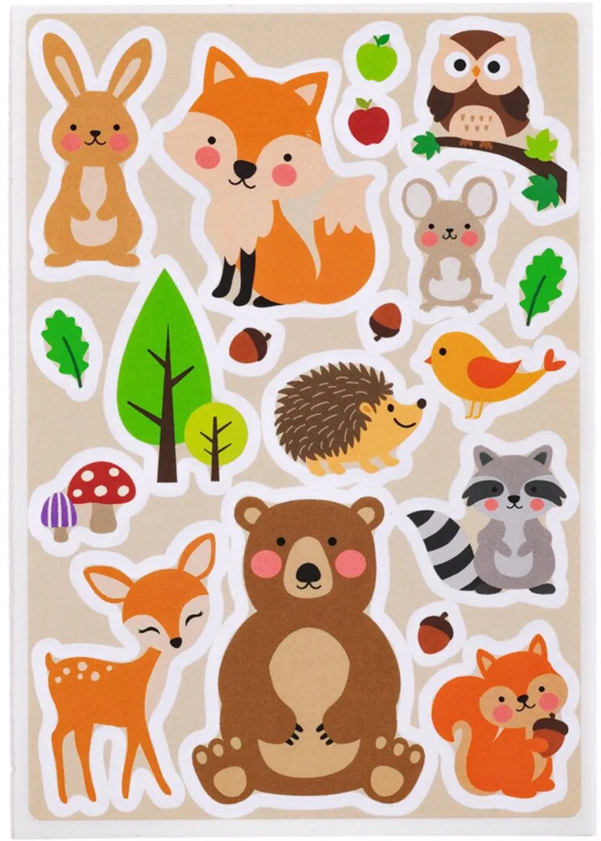 Herma Egel Stickers - 48 Stuks