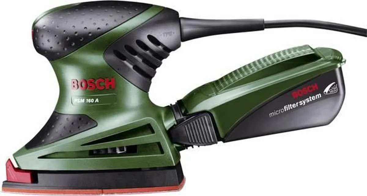 Bosch PSM 160 A Multischuurmachine - 160W - 3 Schuurvellen