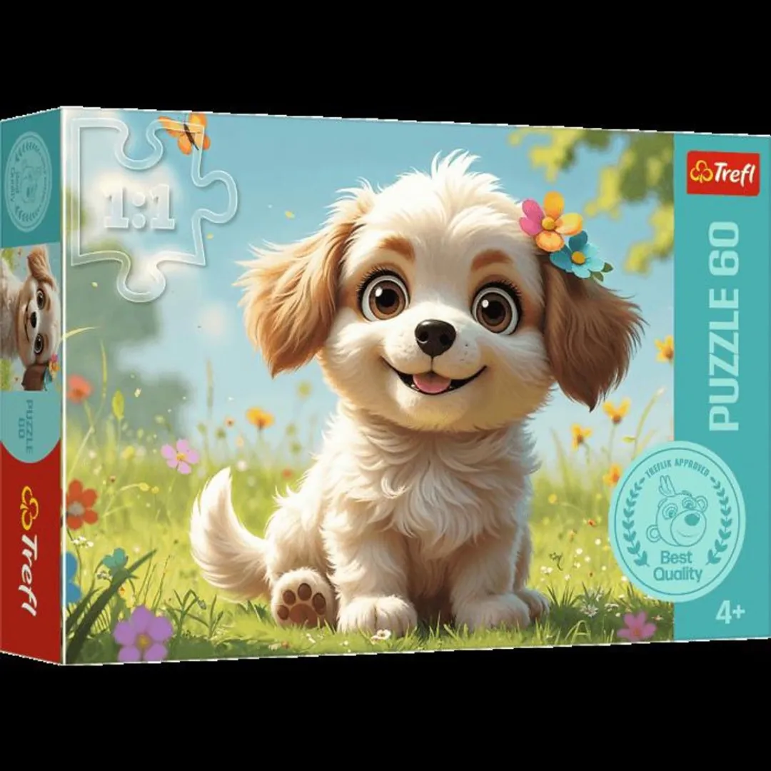Trefl Puzzel Een Puppy Zijn! 60-delig