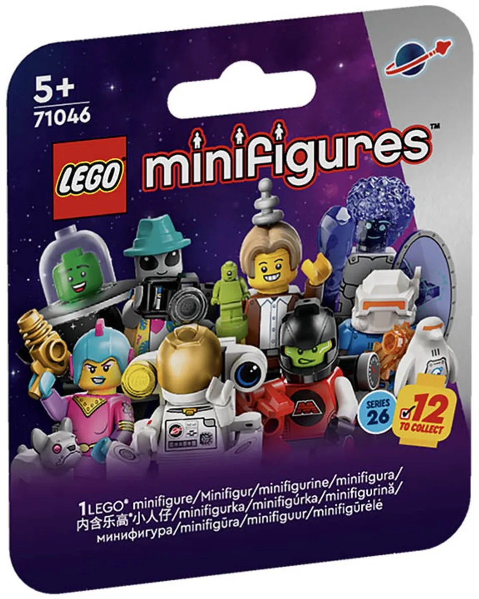 LEGO Minifiguren Serie 26 Orion 71046 - Zilver/Blauw