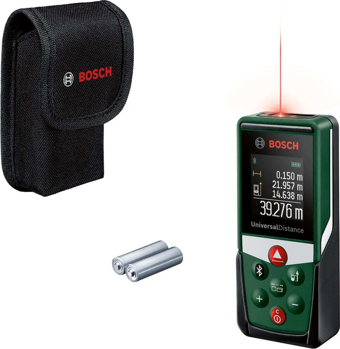 Bosch UniversalDistance 40C Laserafstandsmeter - Rood
