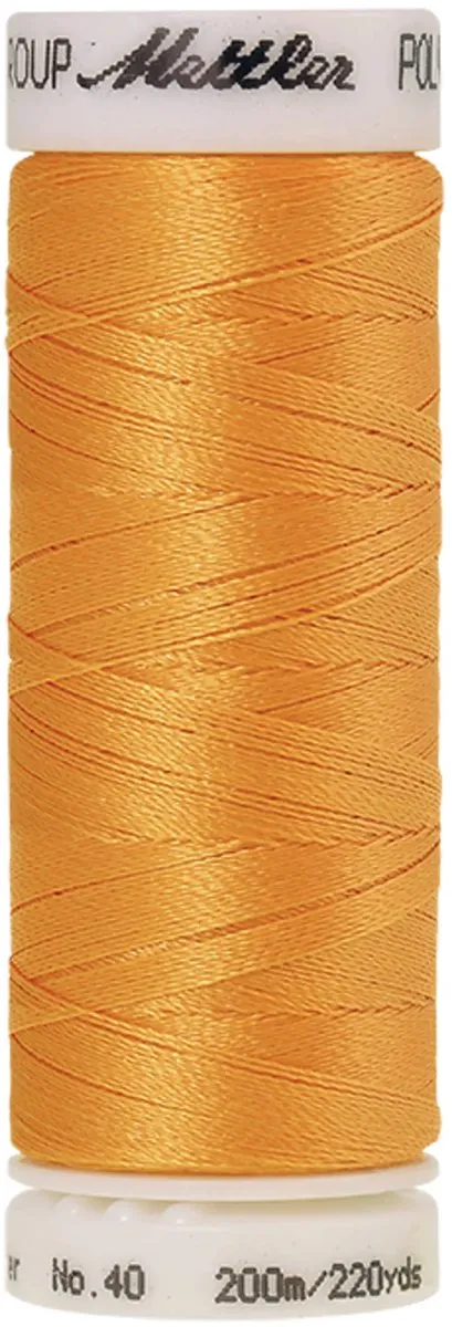 Amann Mettler Polysheen Borduurgaren Oranje 200m