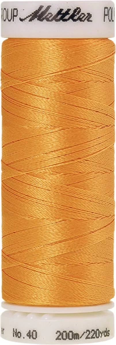 Amann Mettler Polysheen Borduurgaren Oranje 200m
