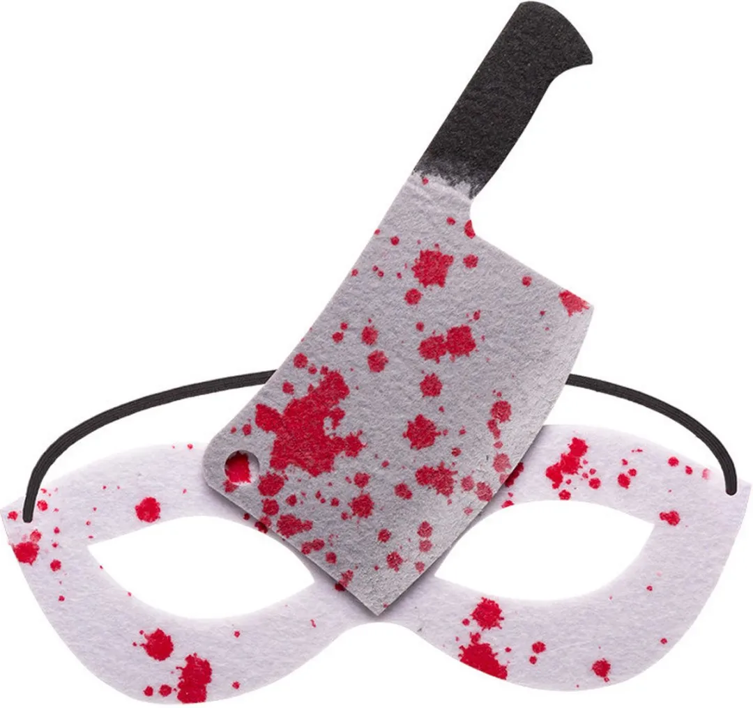 Carnival Toys Verkleedmasker Bijl Vilt