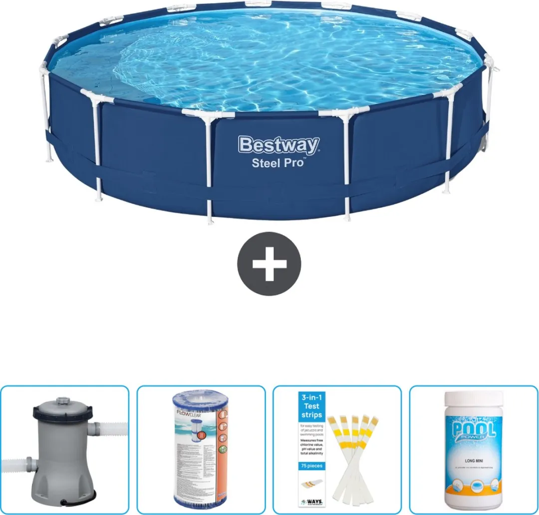 Bestway Steel Pro Zwembad 396x84cm