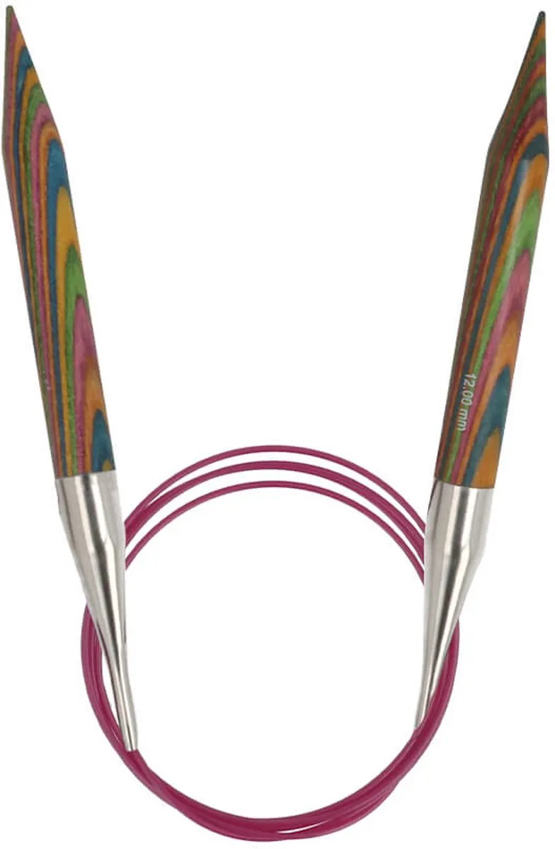 KnitPro Symfonie Rondbreinaalden 120cm 12.0mm - 3 Stuks